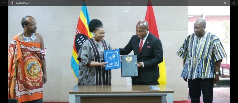 Ghana and Eswatini Sign MoU to Boost Trade and Bilateral Cooperation