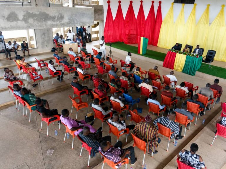 Nzema East Municipal Assembly Addresses Concerns Over Bloomberg Youth Climate Fund at Assembly Meeting