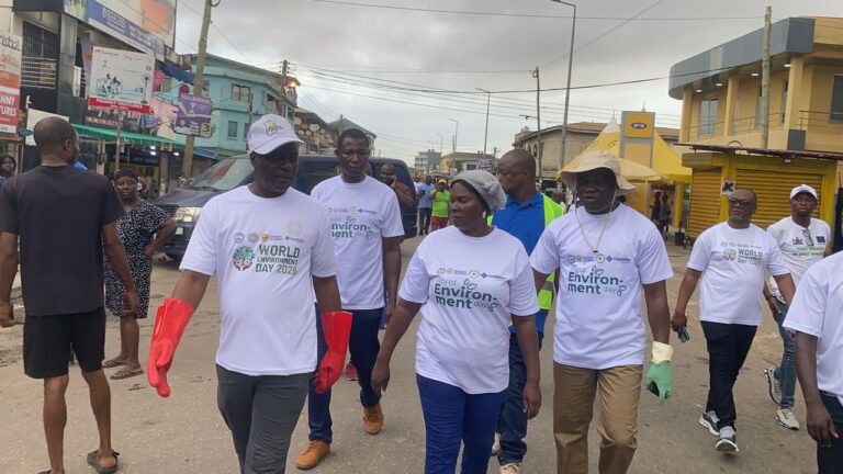 STMA Sanitation Day: Strong Community Turnout as Ministers Lead Inspection Exercise in Takoradi Sub-Metro
