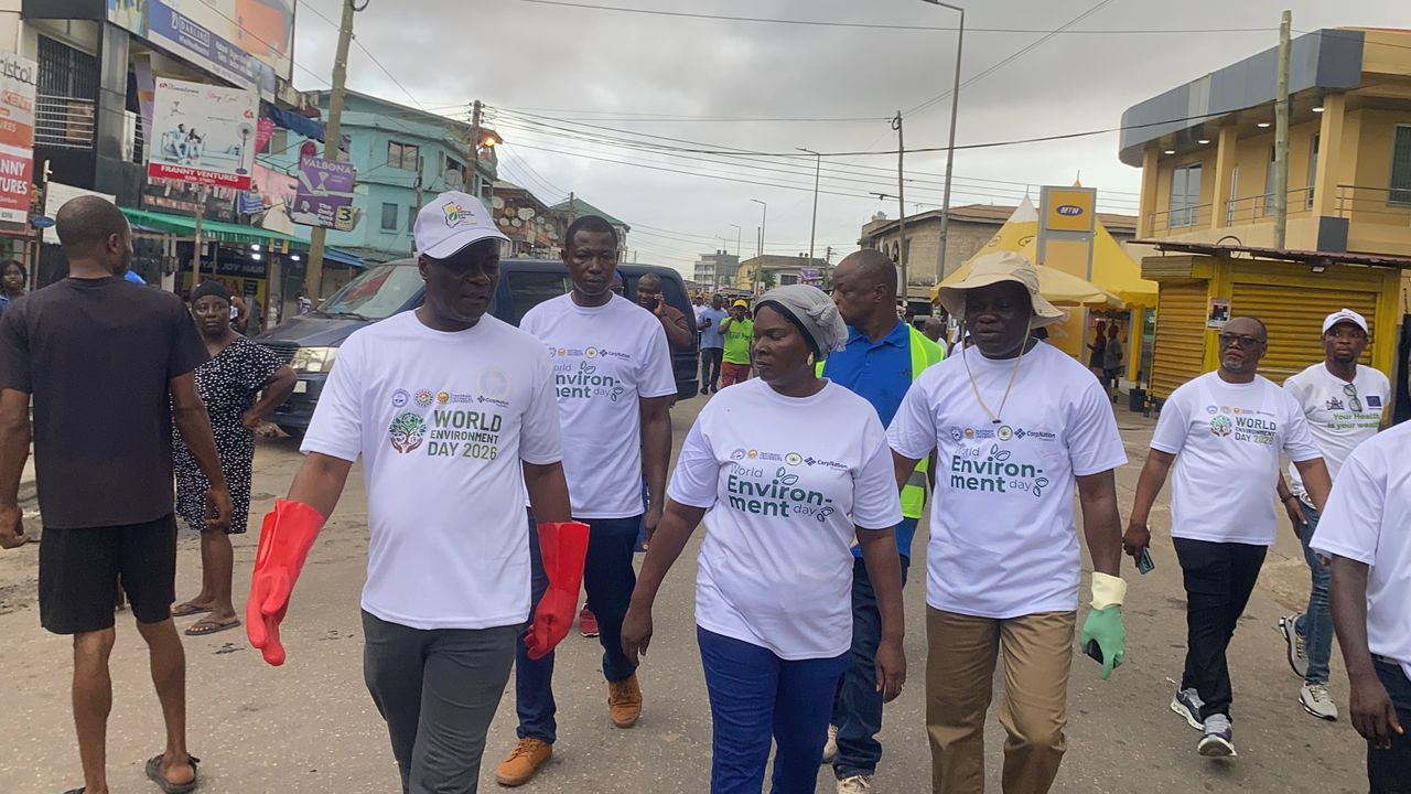 STMA Sanitation Day: Strong Community Turnout as Ministers Lead Inspection Exercise in Takoradi Sub-Metro